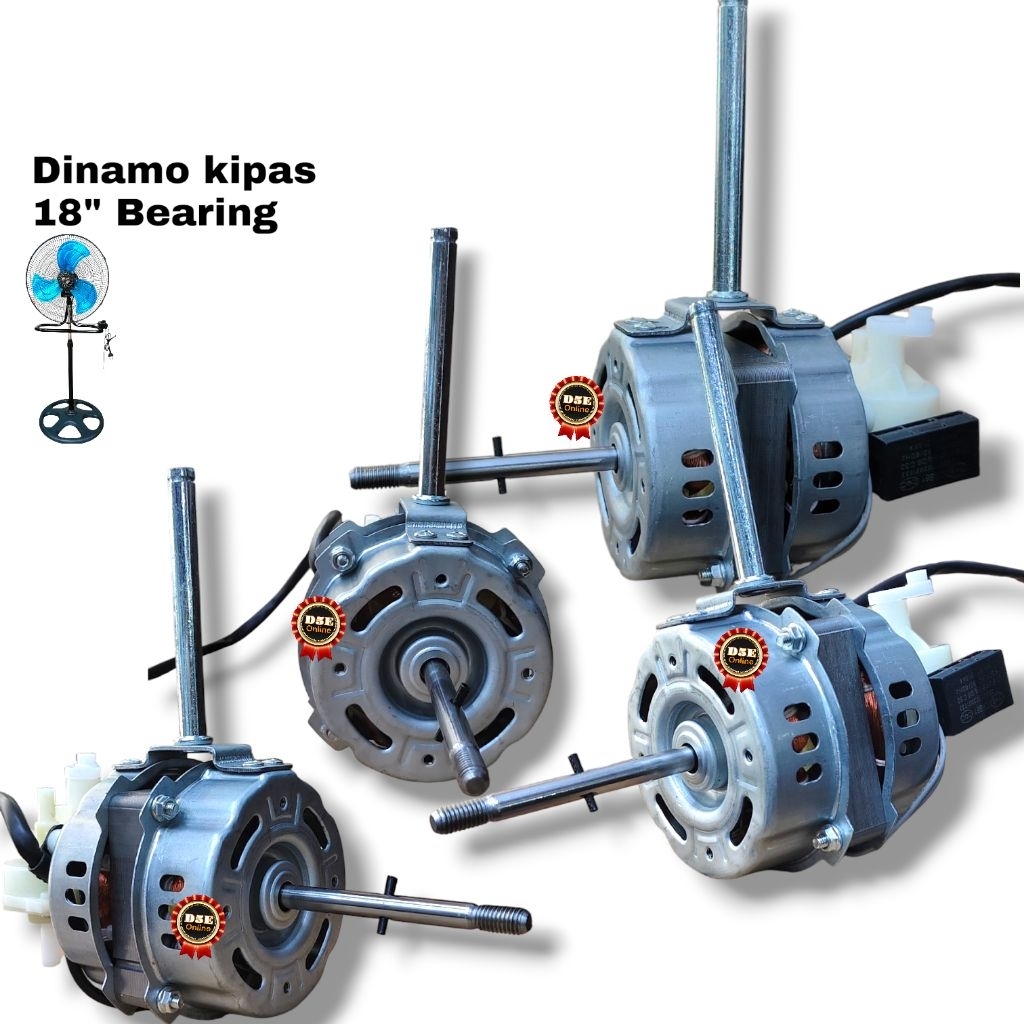 Dinamo kipas angin Besi 18 inch derat bearing