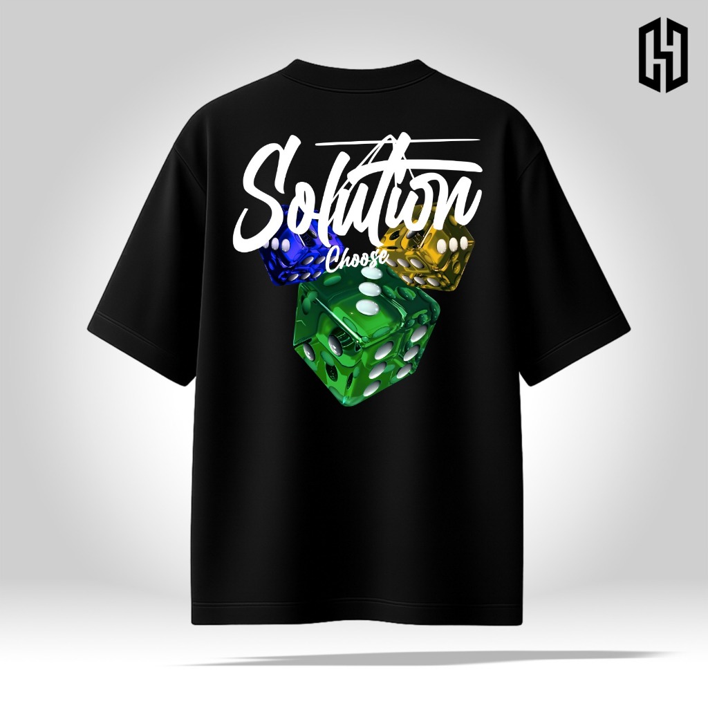HAENHA Kaos Oversize Heavyweight Dadu Cotton Combed 16S