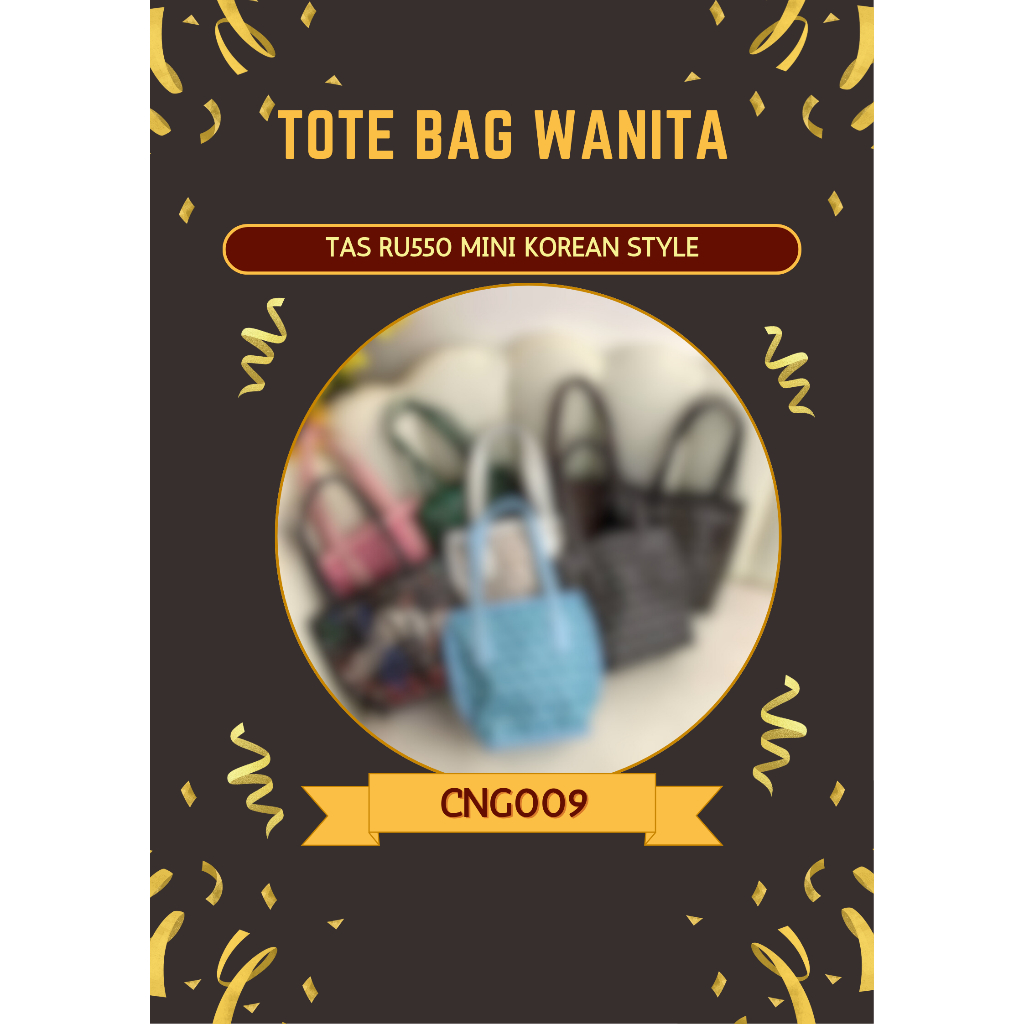 Tas wanita tote bag rv550 mini elegan terbaru series 009