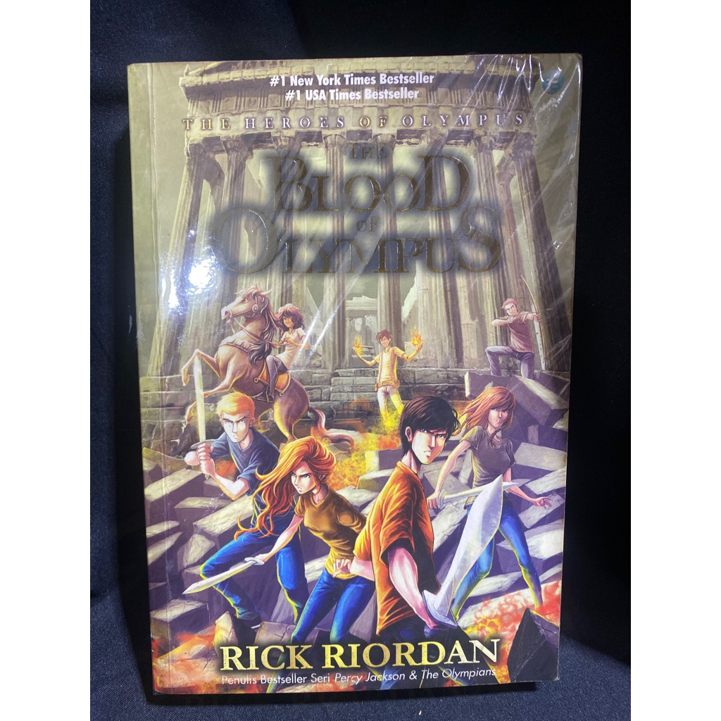 Buku Original THE BLOOD OF OLYMPUS - RICK RIORDAN