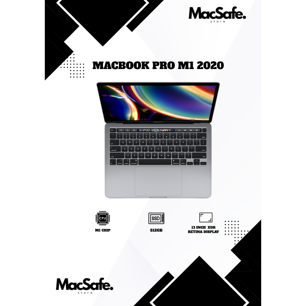 MACBOOK PRO M1 2020 13INCH CTO 16GB 512GB SECOND ORIGINAL