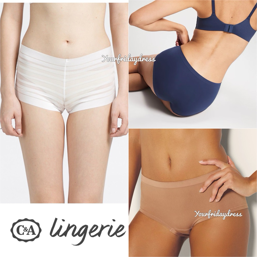 SMOOTHEZ 2 by C&A (Netherland’s Brand) Everyday Boyshort Underwear Classy cheeky knickers boxer lace