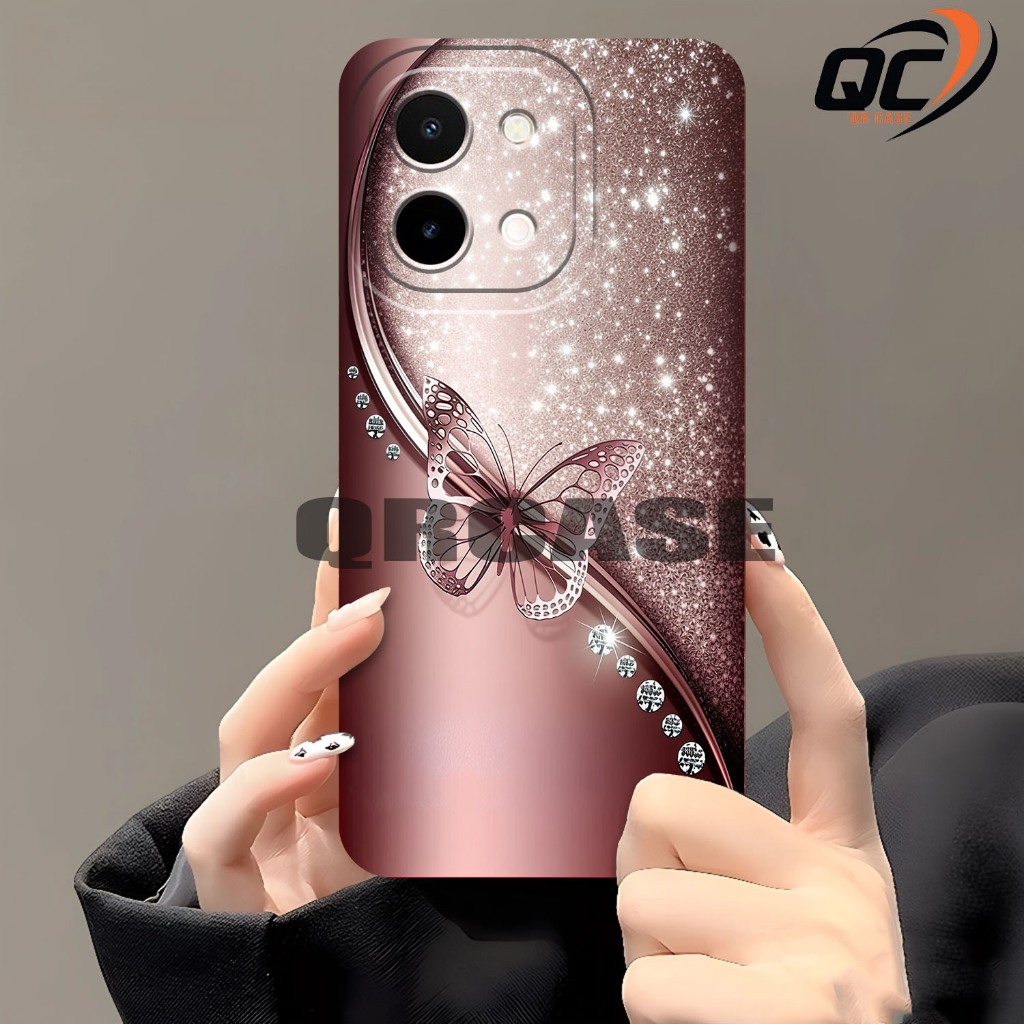 Softcase VIVO Y28 2024 TERBARU Motif Love Colour Full - Case Love - Case viral - Case Unik - Case Vi