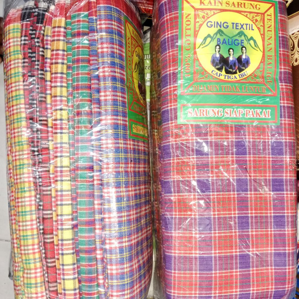 sarung balige cap tiga ibu