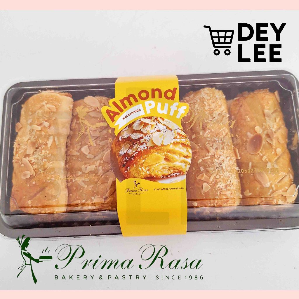 PRIMARASA Homemade Almond Puff Pastry per 1 pak isi 5 pcs Bandung