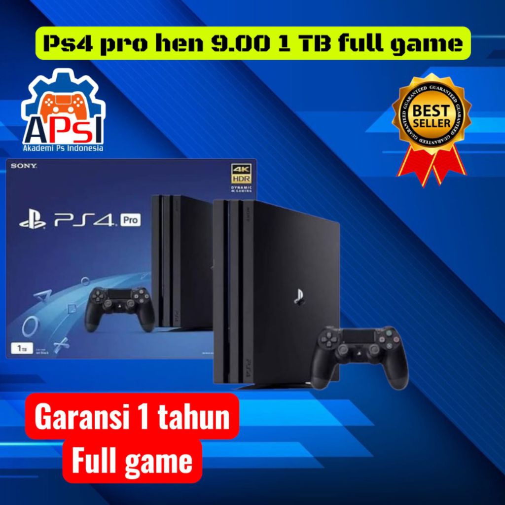 Ps4 pro hen 9.00 1tb full game
