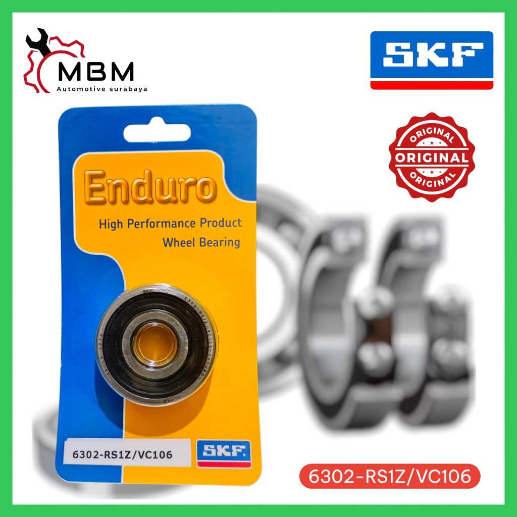 SKF BEARING ENDURO 6302 RS1Z/VC106