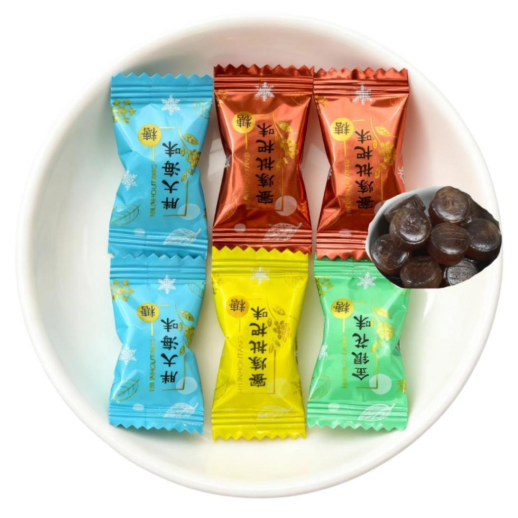 Permen Herbal Pereda Sakit Tenggorokan 4 Rasa Luo Han Guo Honeysuckle Pat Hai Hai Madu Niose Antler 