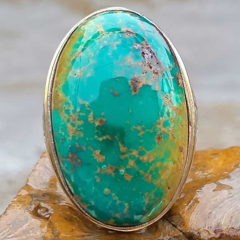 pirus Persia jumbo hijau serat emas