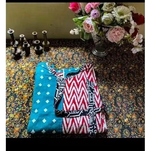 blouse batik lengan pendek