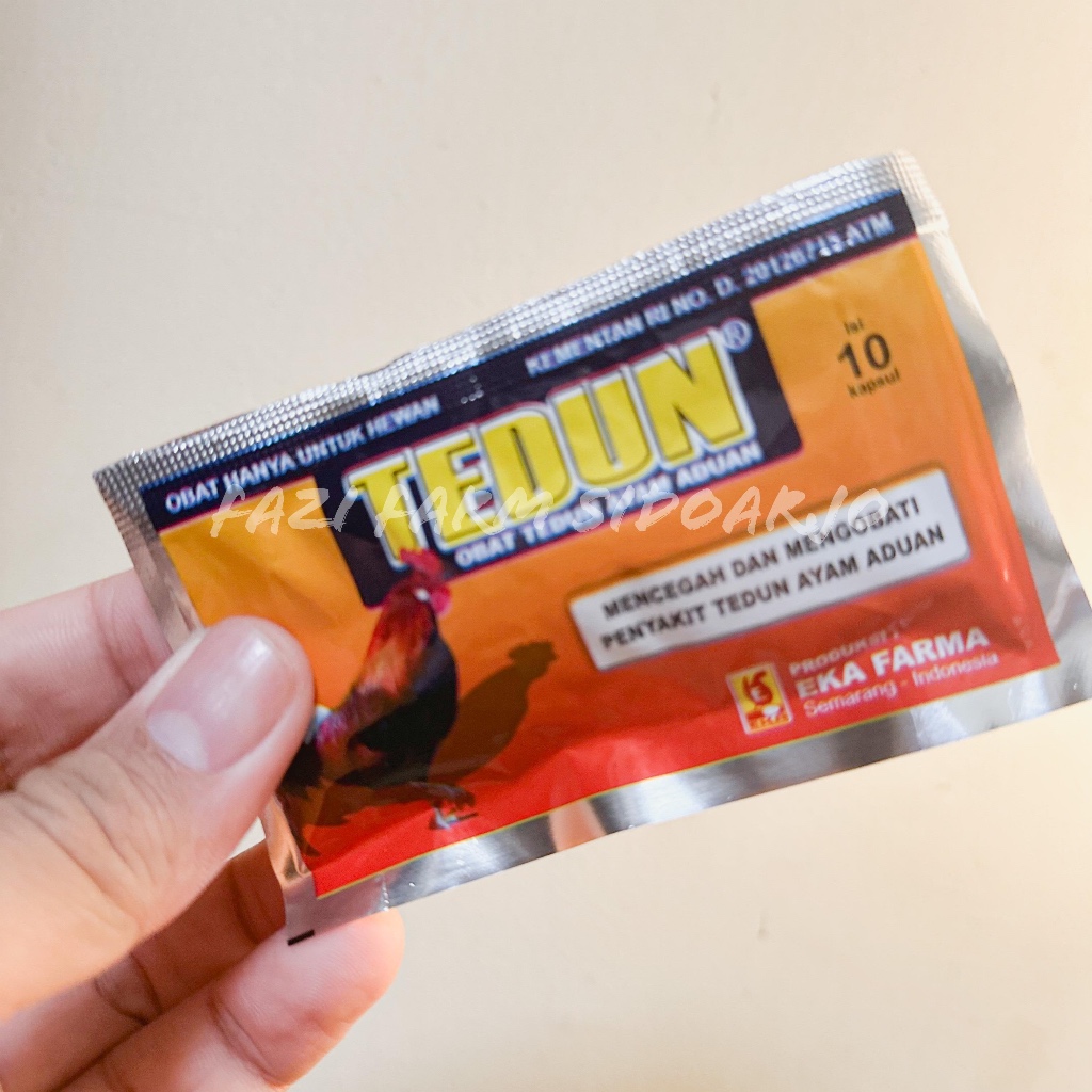 Tedun - Obat Ayam Aduan Turun Urat Ayam Pincang Obat Kaki Lumpuh