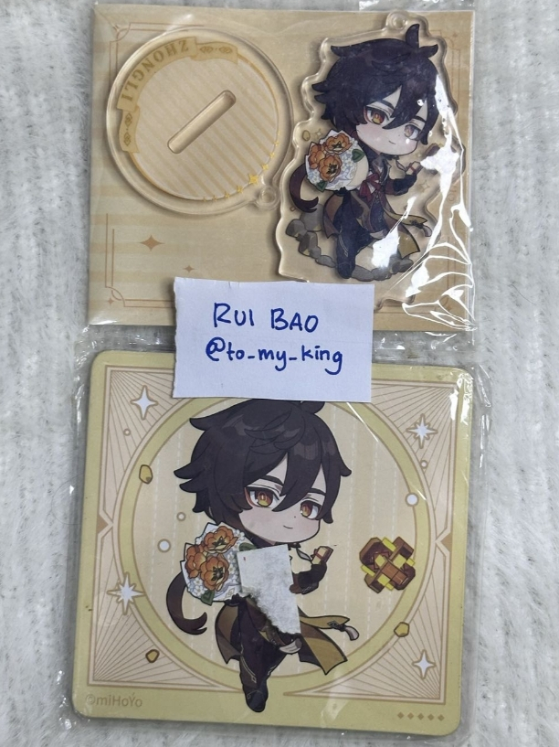 Zhongli Valentine Official Merchandise Mihoyo Genshin Impact