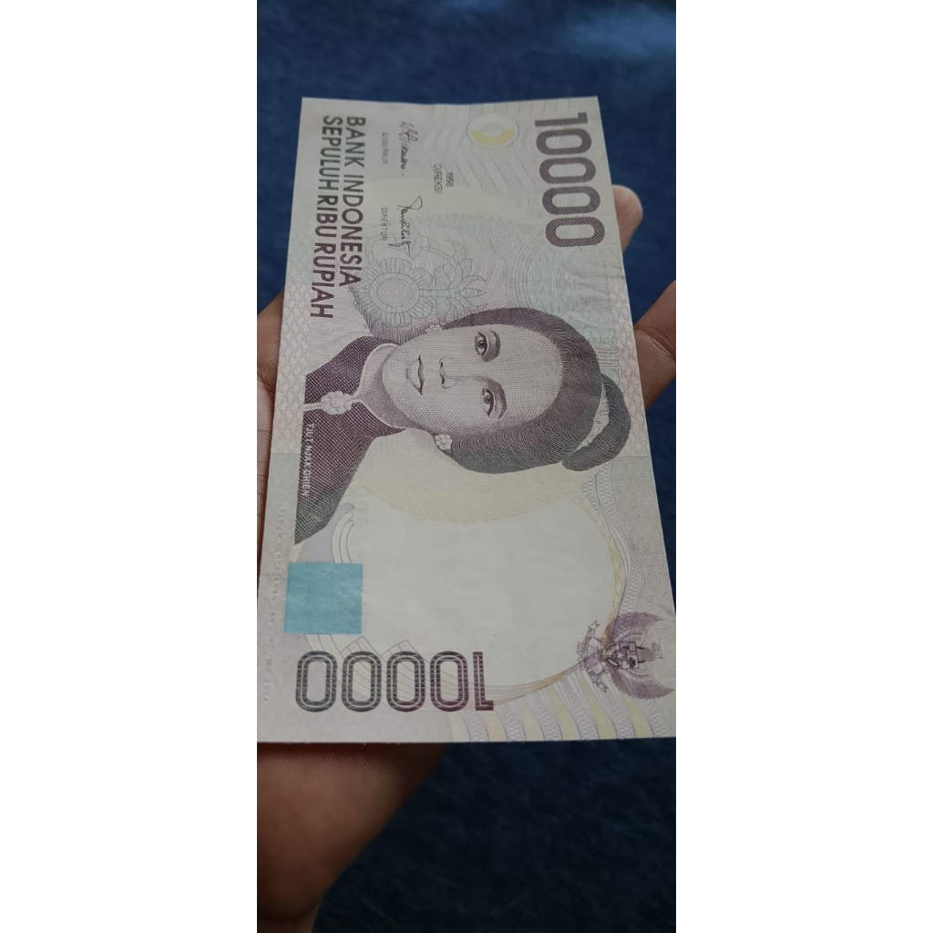 10000 Rupiah Tjut Njak Dhien UNC