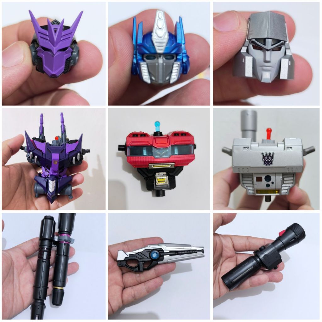 Part Kitbash Transformers Action Edition Blokis Blokees Bloking Optimus Prime Megatron Soundwave Tar