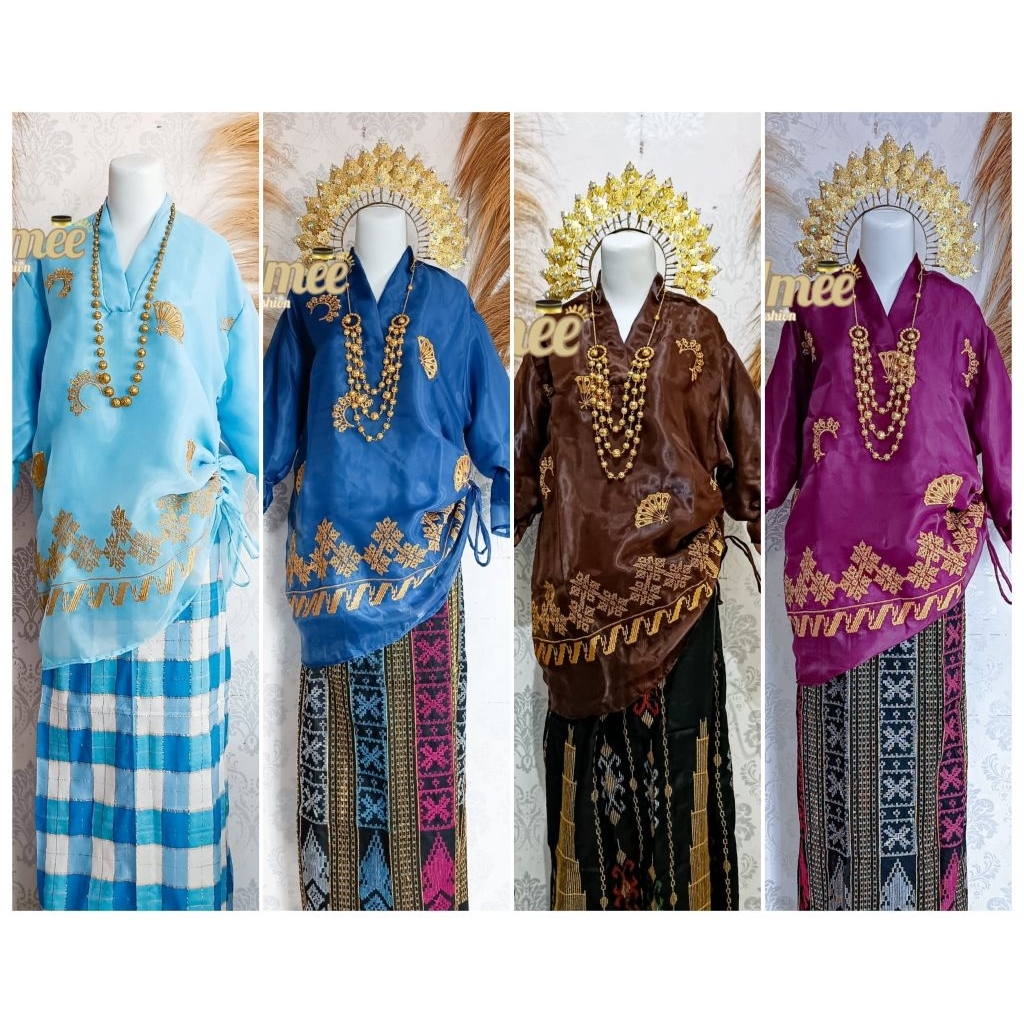 LD 110cm Baju bodo modern organza