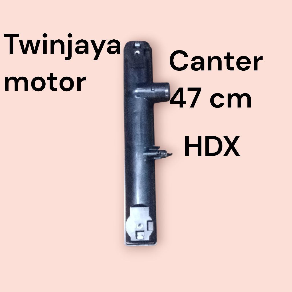 lower tank radiator canter hdx 47cm/cover radiator canter hdx