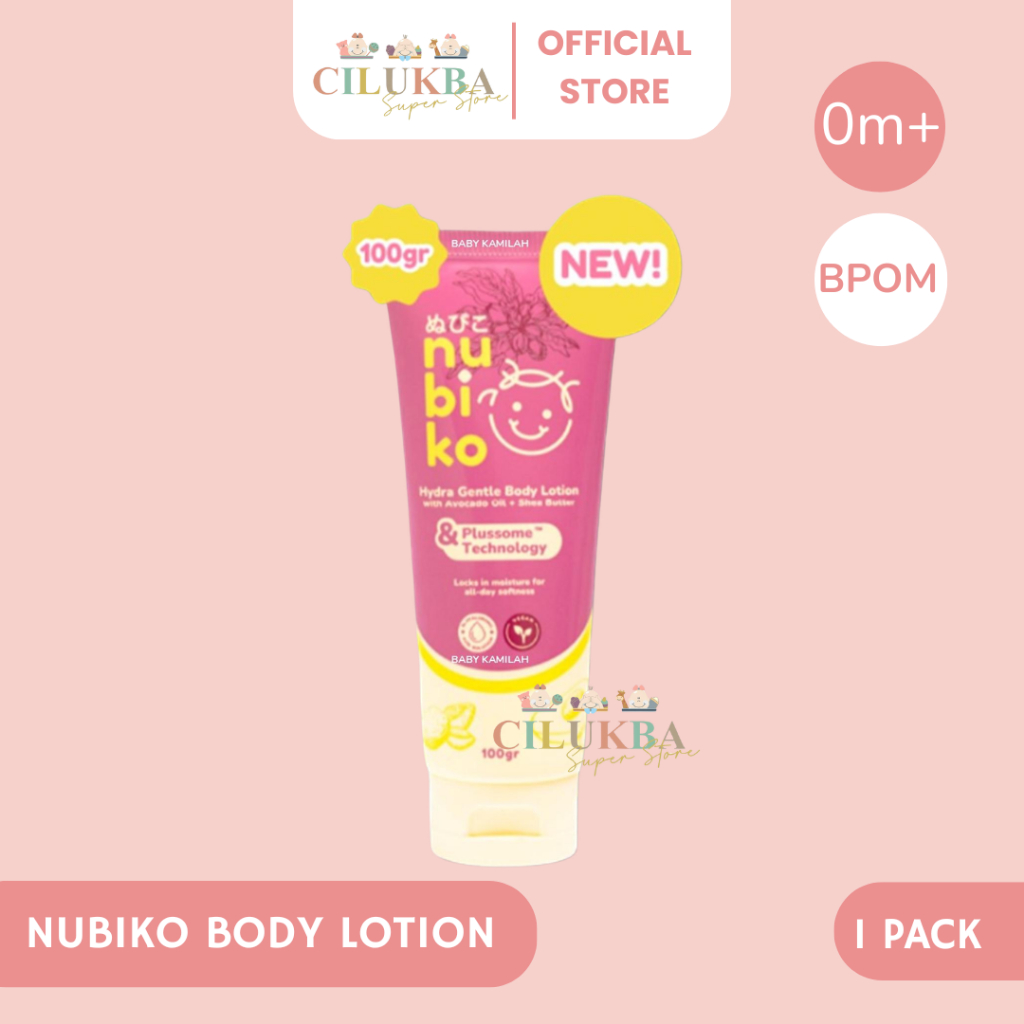 NUBIKO HYDRA GENTLE BODY LOTION | BODY LOTION | LOTION BAYI | BABY LOTION | PELEMBAB KULIT BAYI