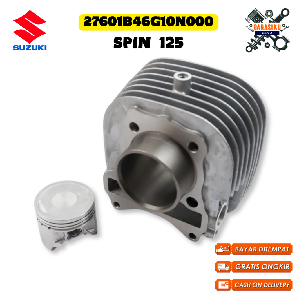 Blok Seher Motor Suzuki Spin 125 - blok spin 125 original komplit - block seher Skydrive 125