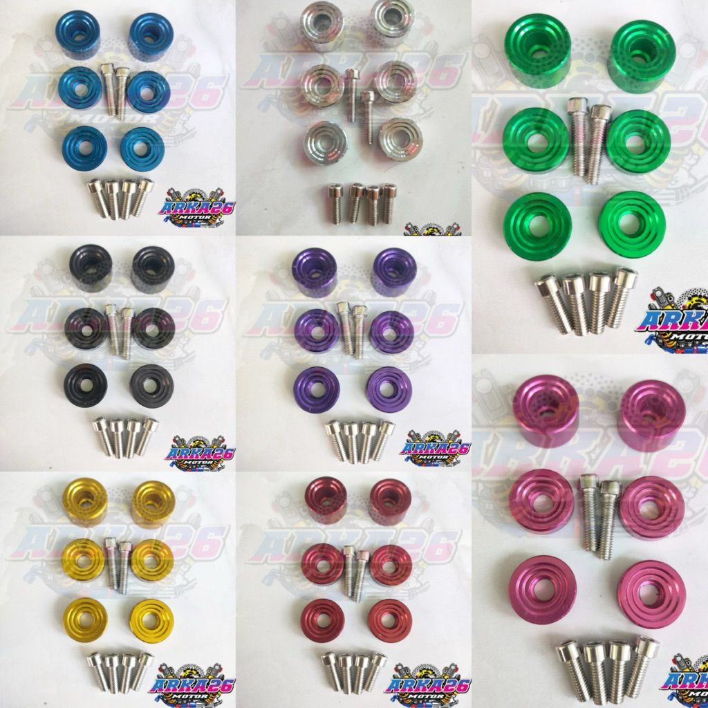 coin /koin variasi pijakan kaki mio sporty baut pijakan kaki baut dek pijakan kaki mio sporty