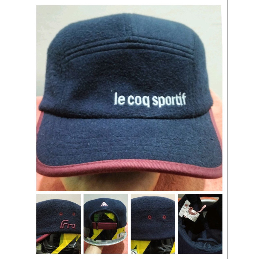 Topi Lecoq Biru