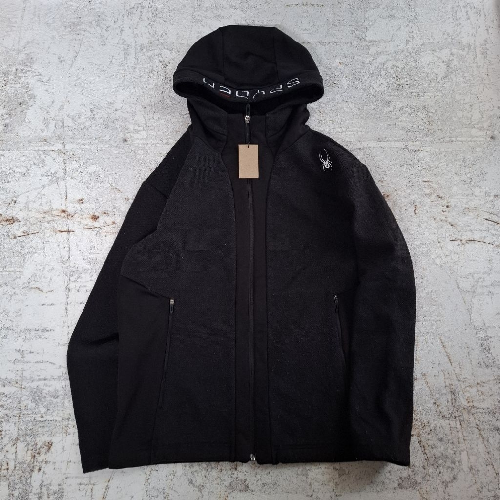 Zip Hoodie SPYDER Hitam
