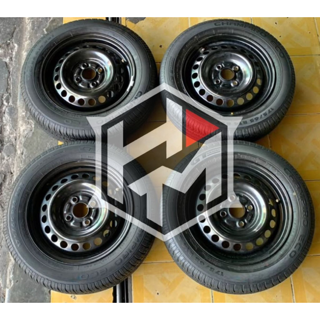 Velg Kaleng R14 pcd 100 set ban