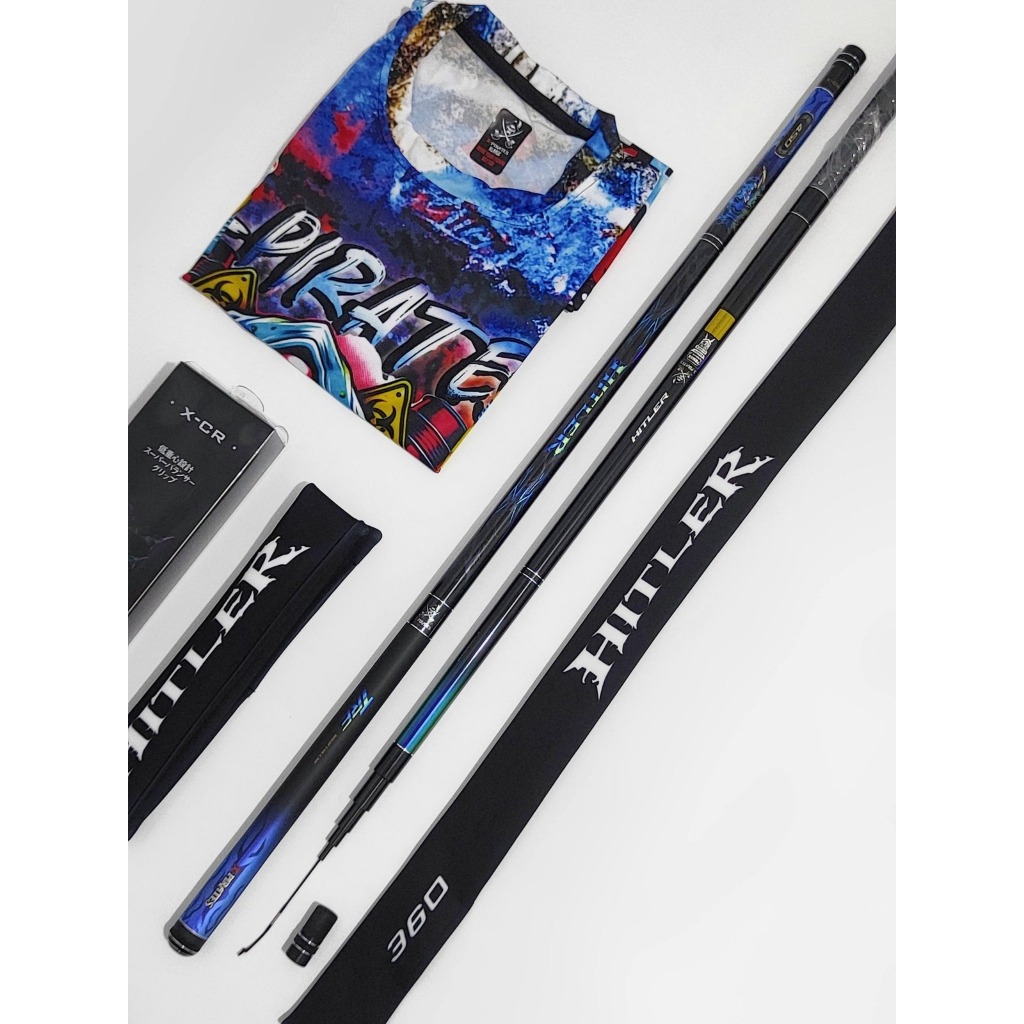 X-Pirates Joran Pancing TEGEK XPIRATES HITLER Model Hitle Bahan Carbon Super Ringan Kuat dan Kelentu