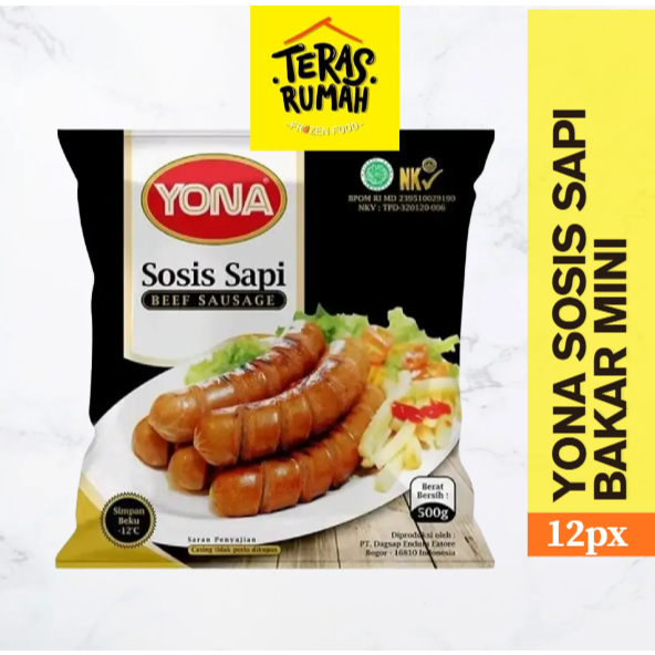 YONA - SOSIS SAPI BAKAR MINI ISI 12