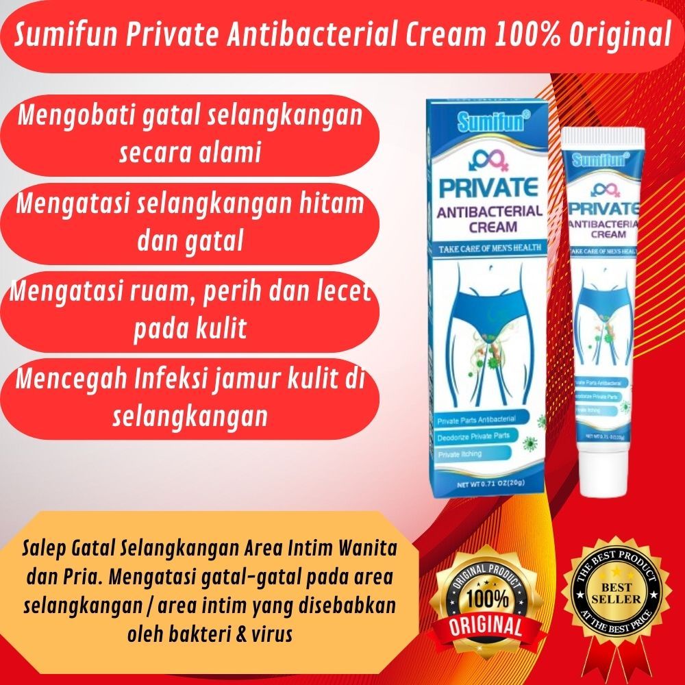 Cream Crem Krim Sumifun salep gatal paling ampuh Anti jamur Salep salep gatal selangkangan selangkan