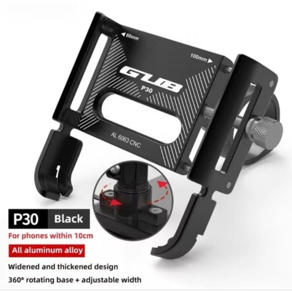 Holder Hp GUB P30 Motor Adv Pcx Nmax Stylo Universal Semua Motor Bisa