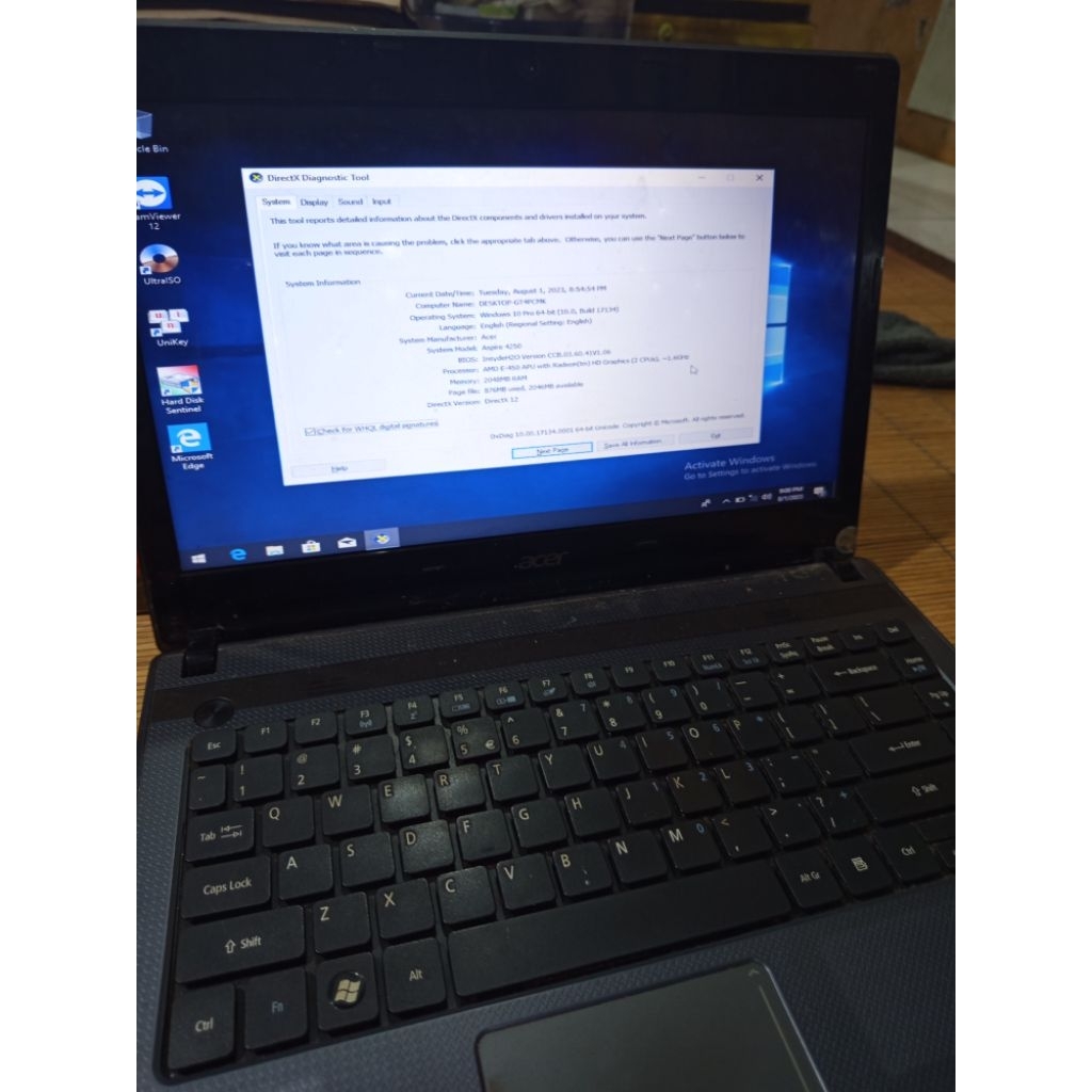 Motherboard Acer 4250 OK