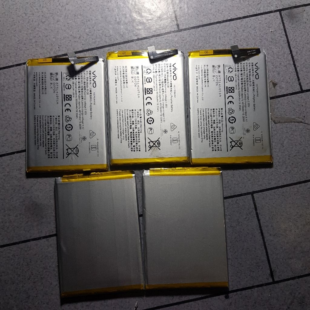 Baterai Vivo Y15 / Y31 / Y51 / Y52s / B-O8 Second Seperti Baru Bergaransi