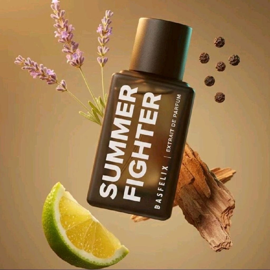Dasfelix Summer Fighter -Extrait de Parfum Parfum Pria Tahan Lama -Aroma Segar Citrus
