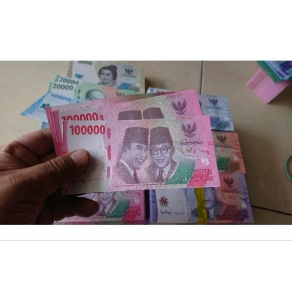 UANG MAINAN PECAHAN 100 isi 100pcs