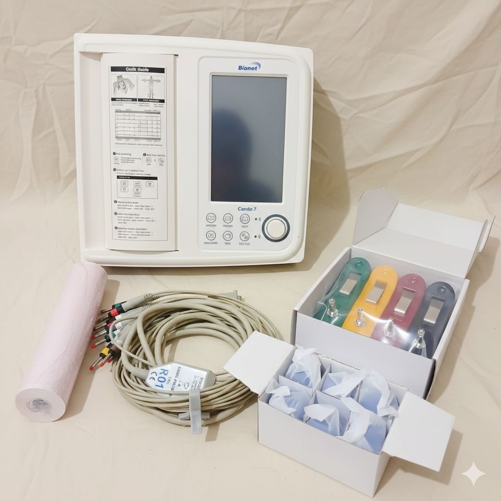 EKG 12 CHANNEL BIONET CARDIO SEVEN 7 ( Second Condition)