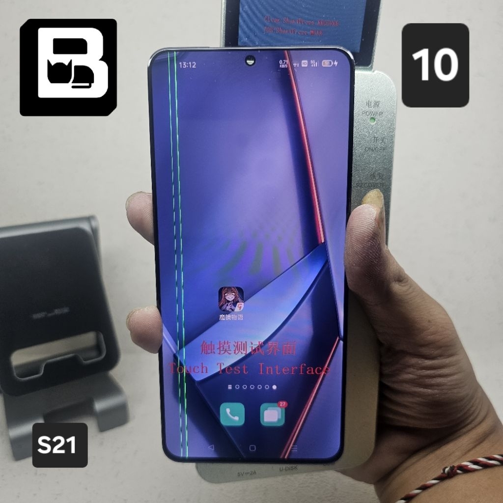 Lcd Samsung S21 G991 Original Copotan