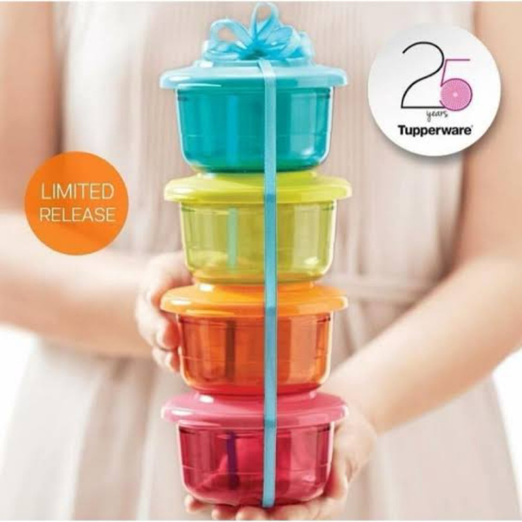 crystal candy tupperware 150ml
