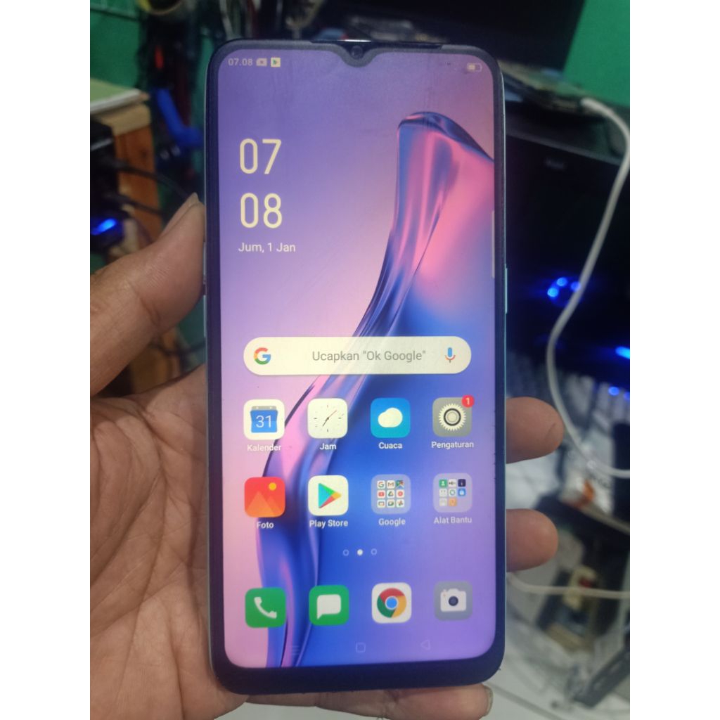 Hp second oppo A31 6/128 normal