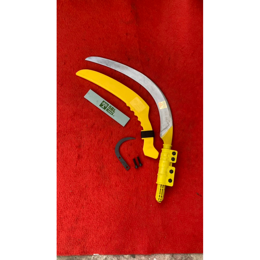 Egrek SBL M222A Long Pohon Sawit terbaru tajam tanpa asah original malaysia