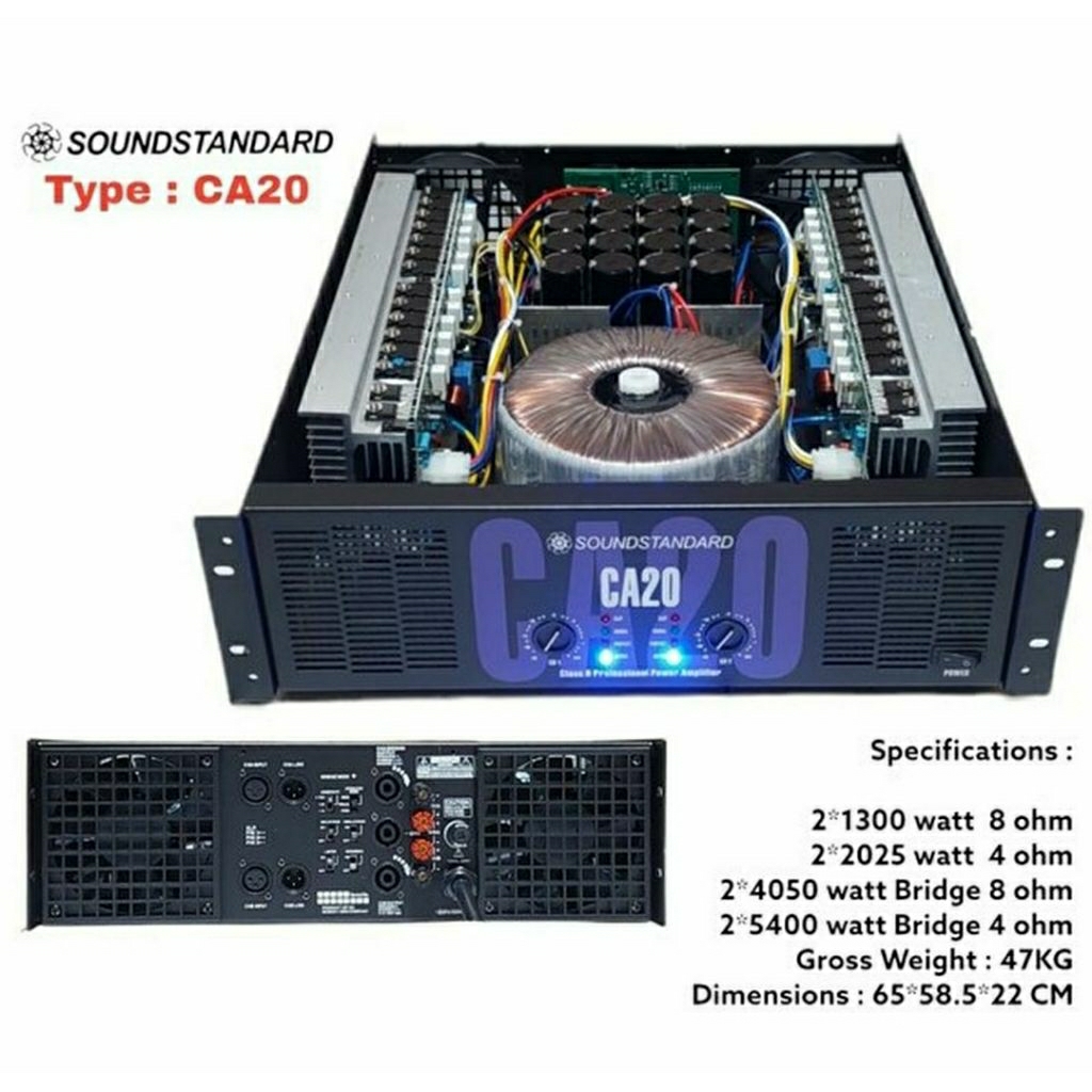 Power sound standart CA - 20 body panjang Kwalitas Bagus