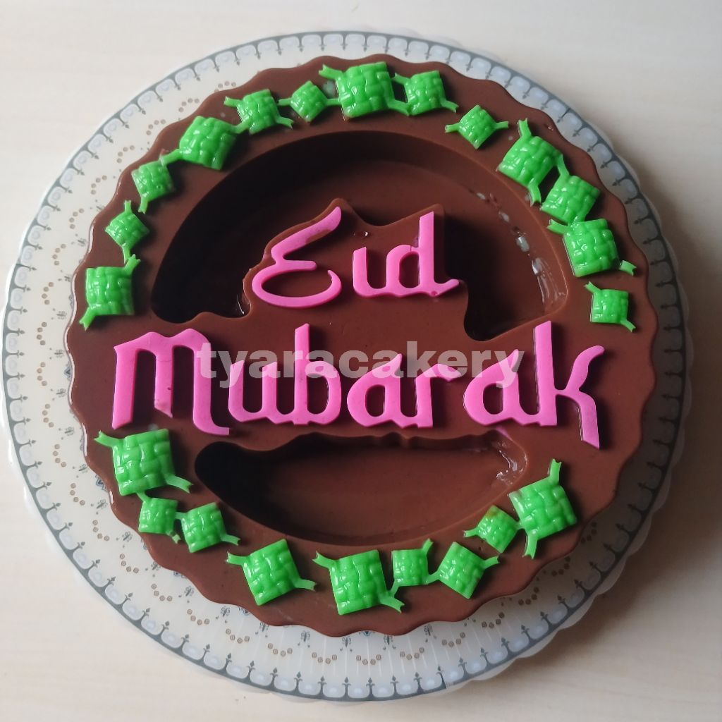 Puding Ied Mubarak | Puding Cokelat Hampers Lebaran