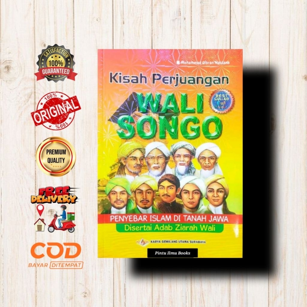 Buku Kisah Perjuangan Walisongo Dan Adab Ziarah Wali
