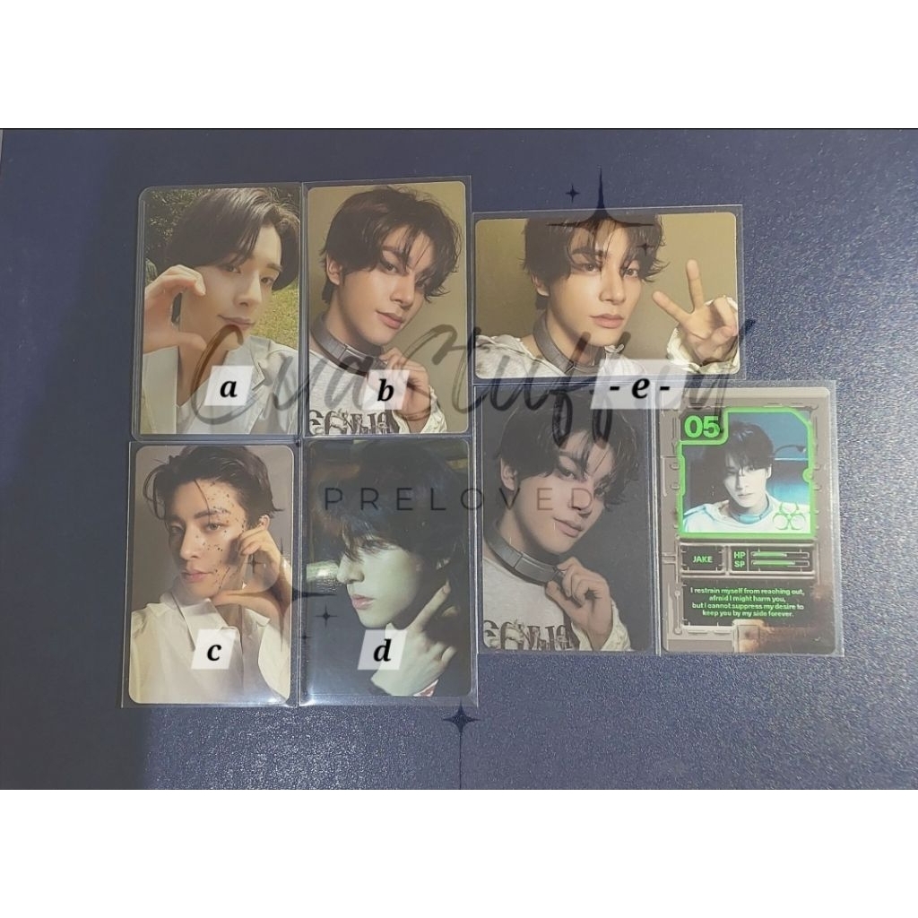 [READY STOCK] ENHYPEN Jake Official Photocard Trading Card | Photocard Jake Enhypen