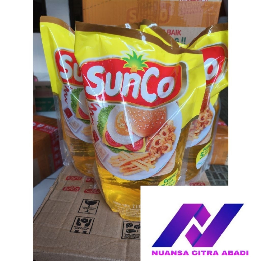 Sunco 2Liter 3pcs Minyak goreng Sunco 2liter 3pcs Minyak goreng sunco 2liter promo murah