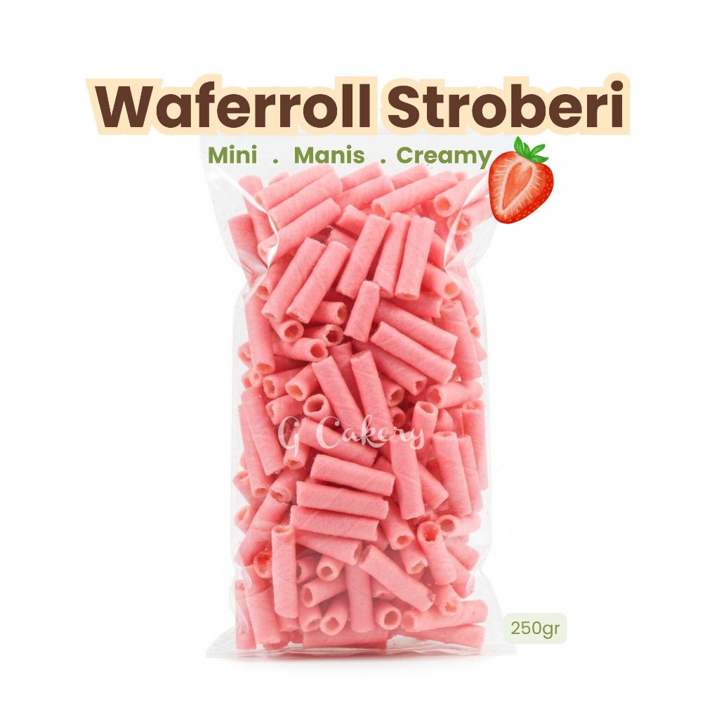 Wafer Roll Mini / Wafer Gulung - 500 GRAM