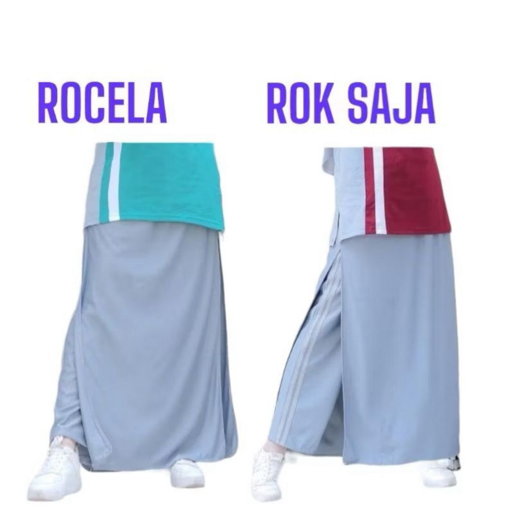 Rocela ( Rok Celana ) Muslimah Syar'I Bahan Lotto Superr Tebal Dan Lembut