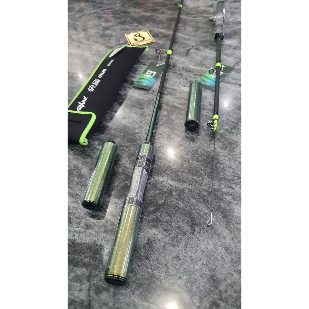 JORAN SHARK TELESCOPIC STREAM ROD - SPINNING & BAITCASTING