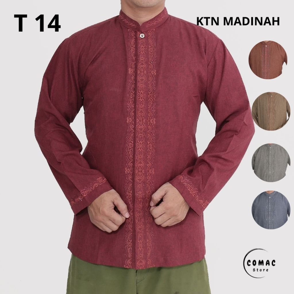 Baju Koko Katun Madinah
