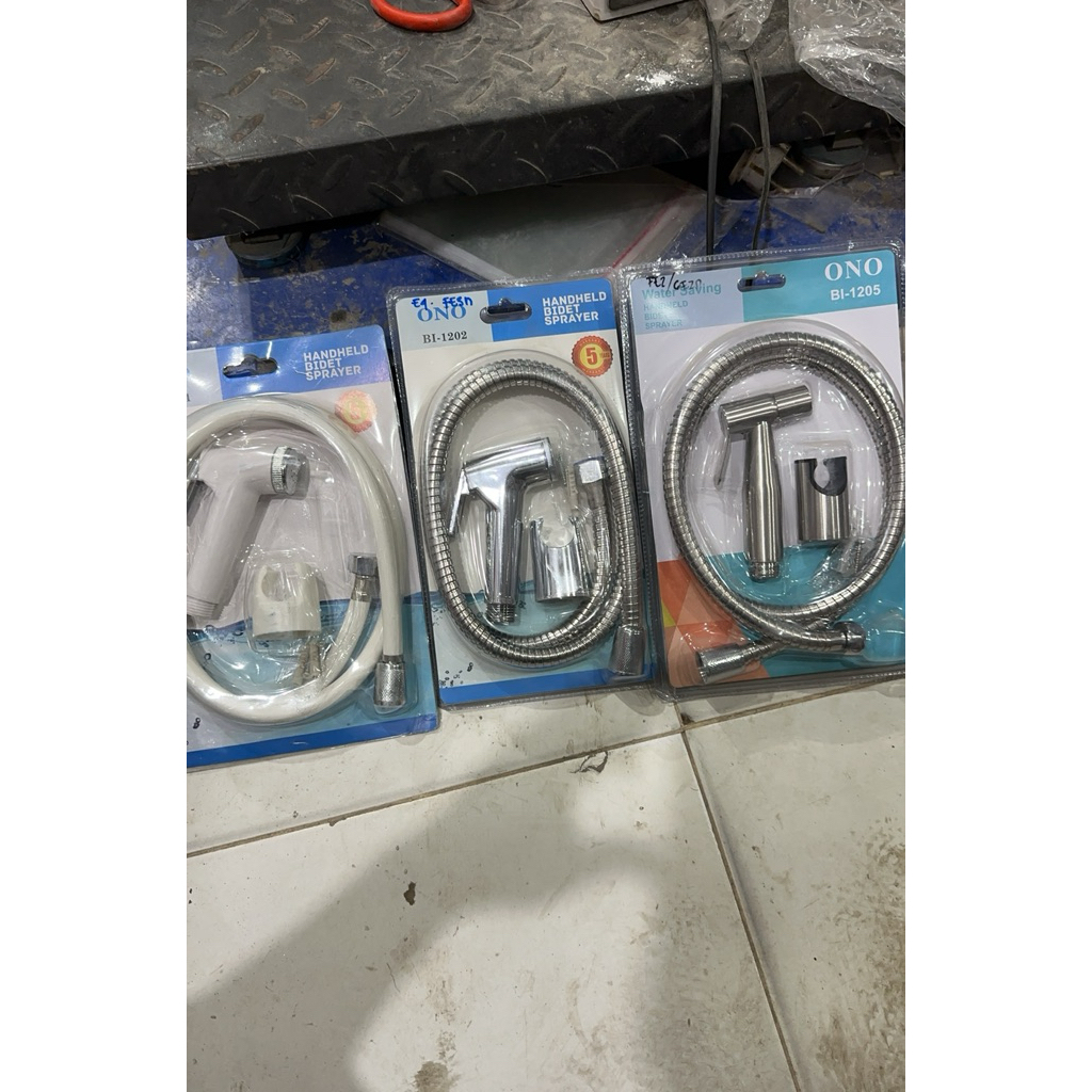 Kran jet shower merk ono//kran wc duduk