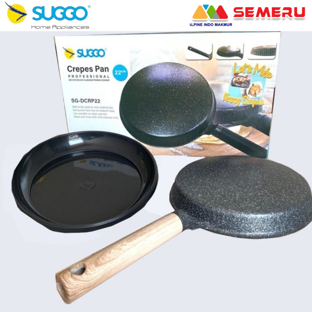 SUGGO CREPES PAN+LOYANG 22 CM SG-CPL 22